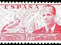 Spain 1941 Juan De La Cierva 20 CTS Naranja Edifil 940